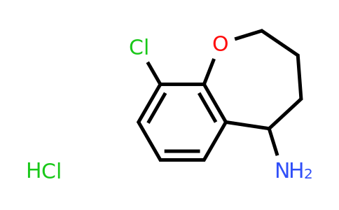 CAS 1432678-03-9 | 9-chloro-2,3,4,5-tetrahydro-1-benzoxepin-5-amine hydrochloride