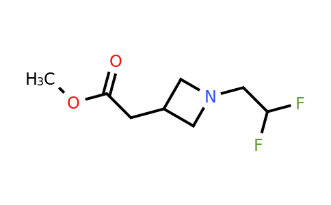 CAS 1432678-05-1 | methyl 2-[1-(2,2-difluoroethyl)azetidin-3-yl]acetate