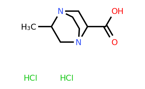 CAS 1432678-07-3 | 5-methyl-1,4-diazabicyclo[2.2.2]octane-2-carboxylic acid;dihydrochloride
