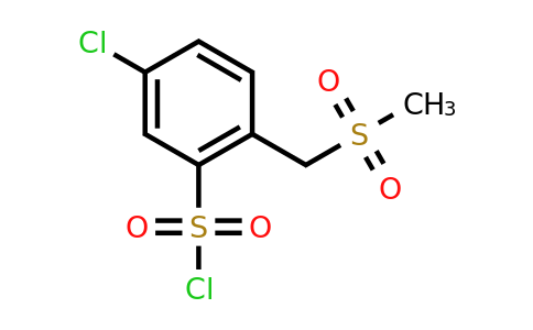 CAS 1432678-37-9 | 5-chloro-2-(methanesulfonylmethyl)benzene-1-sulfonyl chloride