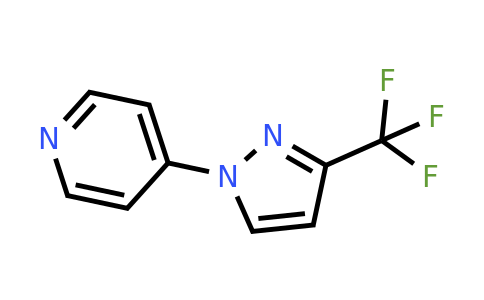 CAS 1432678-38-0 | 4-[3-(trifluoromethyl)-1H-pyrazol-1-yl]pyridine