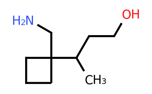 CAS 1432678-67-5 | 3-[1-(aminomethyl)cyclobutyl]butan-1-ol