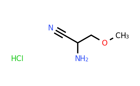 2-amino-3-methoxypropanenitrile hydrochloride