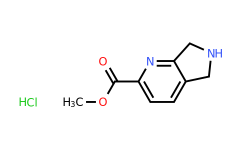 CAS 1432678-81-3 | methyl 5H,6H,7H-pyrrolo[3,4-b]pyridine-2-carboxylate hydrochloride