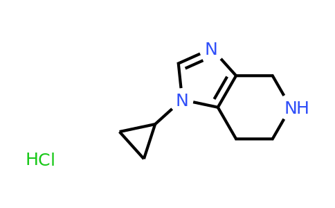 CAS 1432678-89-1 | 1-cyclopropyl-1H,4H,5H,6H,7H-imidazo[4,5-c]pyridine hydrochloride