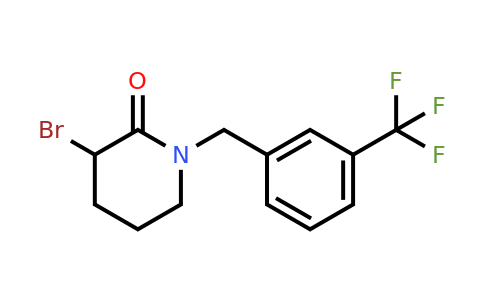 CAS 1432678-90-4 | 3-bromo-1-{[3-(trifluoromethyl)phenyl]methyl}piperidin-2-one