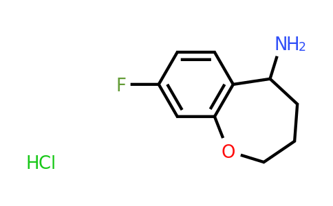 CAS 1432679-00-9 | 8-fluoro-2,3,4,5-tetrahydro-1-benzoxepin-5-amine hydrochloride