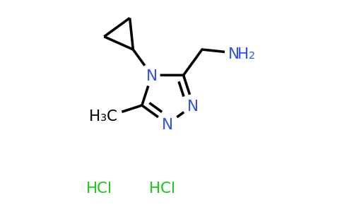 CAS 1432679-11-2 | (4-cyclopropyl-5-methyl-4H-1,2,4-triazol-3-yl)methanamine dihydrochloride