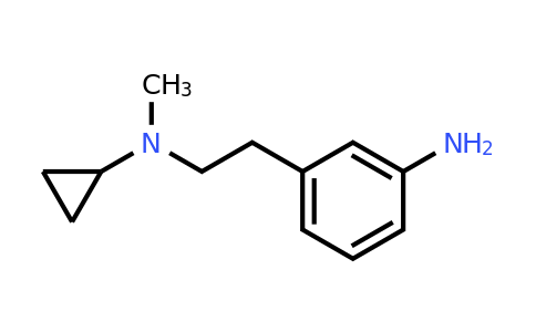 CAS 1432679-13-4 | 3-{2-[cyclopropyl(methyl)amino]ethyl}aniline
