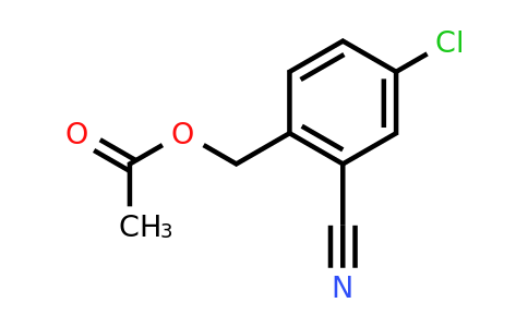 CAS 1432679-22-5 | (4-chloro-2-cyanophenyl)methyl acetate