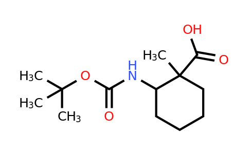 CAS 1432679-44-1 | 2-{[(tert-butoxy)carbonyl]amino}-1-methylcyclohexane-1-carboxylic acid