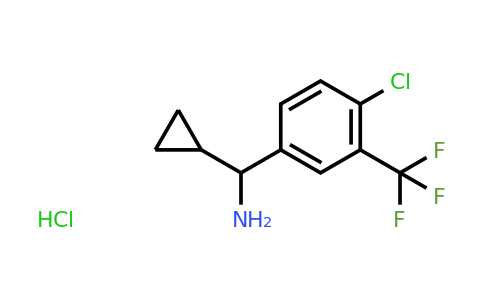 CAS 1432679-76-9 | [4-chloro-3-(trifluoromethyl)phenyl](cyclopropyl)methanamine hydrochloride