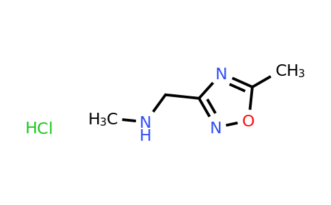 CAS 1432679-78-1 | methyl[(5-methyl-1,2,4-oxadiazol-3-yl)methyl]amine hydrochloride