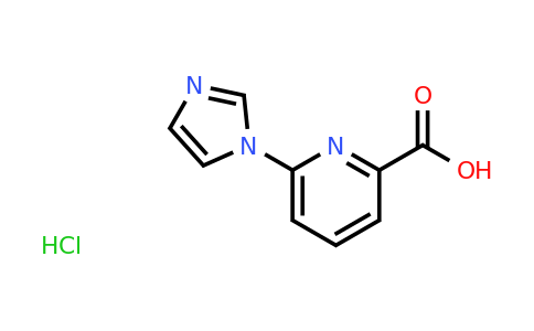 CAS 1432679-80-5 | 6-(1H-imidazol-1-yl)pyridine-2-carboxylic acid hydrochloride