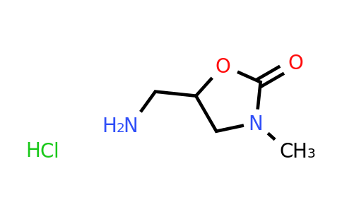 CAS 1432679-93-0 | 5-(aminomethyl)-3-methyl-1,3-oxazolidin-2-one hydrochloride