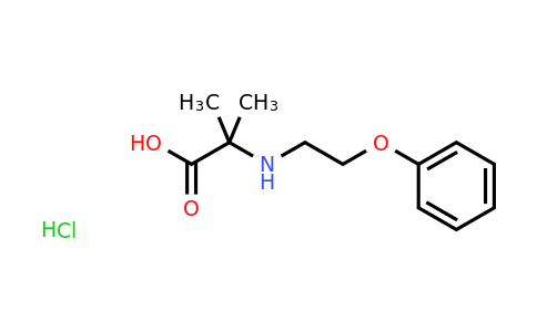 CAS 1432679-97-4 | 2-methyl-2-[(2-phenoxyethyl)amino]propanoic acid hydrochloride
