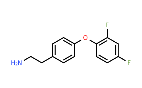 CAS 1432680-08-4 | 2-[4-(2,4-difluorophenoxy)phenyl]ethan-1-amine