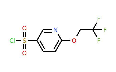 CAS 1432680-11-9 | 6-(2,2,2-trifluoroethoxy)pyridine-3-sulfonyl chloride