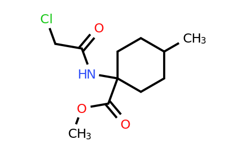 CAS 1432680-20-0 | Methyl 1-(2-chloroacetamido)-4-methylcyclohexane-1-carboxylate