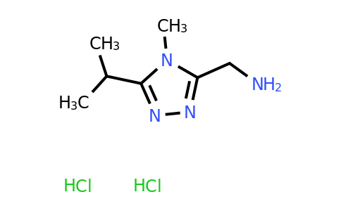 CAS 1432680-36-8 | [4-methyl-5-(propan-2-yl)-4H-1,2,4-triazol-3-yl]methanamine dihydrochloride