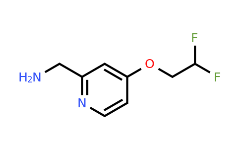 CAS 1432680-47-1 | [4-(2,2-difluoroethoxy)pyridin-2-yl]methanamine