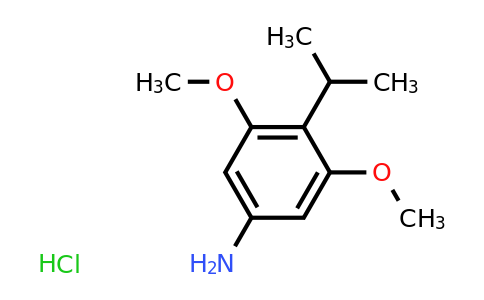 CAS 1432680-55-1 | 3,5-dimethoxy-4-(propan-2-yl)aniline hydrochloride