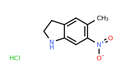 CAS 1432680-56-2 | 5-methyl-6-nitro-2,3-dihydro-1H-indole hydrochloride