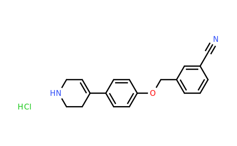 CAS 1432680-62-0 | 3-{[4-(1,2,3,6-tetrahydropyridin-4-yl)phenoxy]methyl}benzonitrile hydrochloride