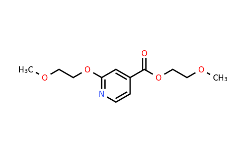 CAS 1432680-83-5 | 2-methoxyethyl 2-(2-methoxyethoxy)pyridine-4-carboxylate