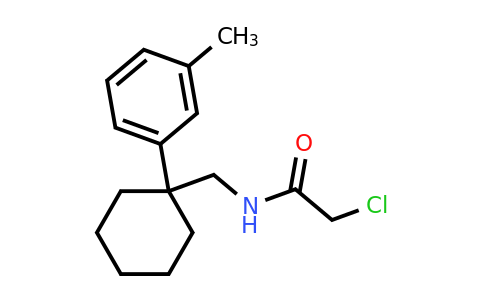CAS 1432680-90-4 | 2-Chloro-N-{[1-(3-methylphenyl)cyclohexyl]methyl}acetamide