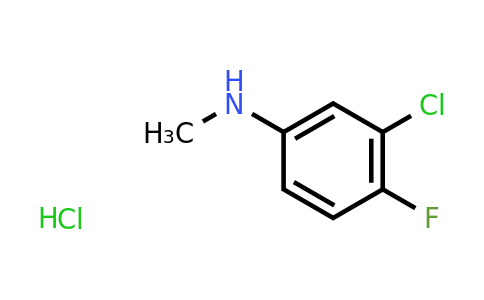 CAS 1432680-95-9 | 3-chloro-4-fluoro-N-methylaniline hydrochloride