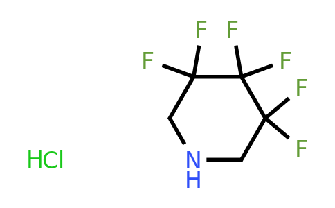 CAS 1432680-97-1 | 3,3,4,4,5,5-hexafluoropiperidine hydrochloride