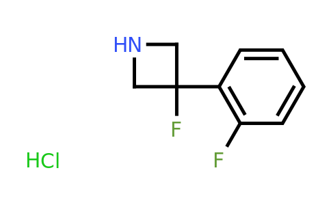 CAS 1432681-01-0 | 3-fluoro-3-(2-fluorophenyl)azetidine hydrochloride
