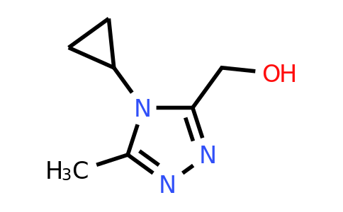 CAS 1432681-11-2 | (4-cyclopropyl-5-methyl-4H-1,2,4-triazol-3-yl)methanol