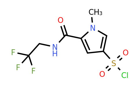 CAS 1432681-14-5 | 1-methyl-5-[(2,2,2-trifluoroethyl)carbamoyl]-1H-pyrrole-3-sulfonyl chloride