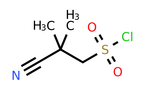 CAS 1432681-16-7 | 2-cyano-2,2-dimethylethane-1-sulfonyl chloride