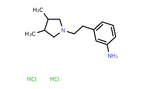 CAS 1432681-17-8 | 3-[2-(3,4-dimethylpyrrolidin-1-yl)ethyl]aniline dihydrochloride