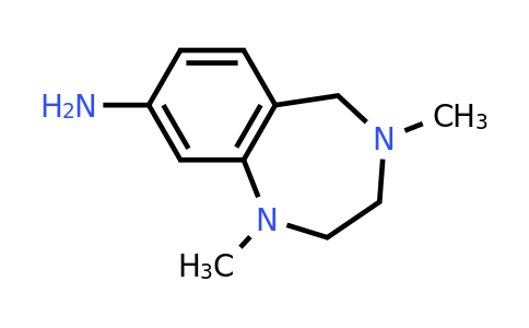 CAS 1432681-18-9 | 1,4-dimethyl-2,3,4,5-tetrahydro-1H-1,4-benzodiazepin-8-amine
