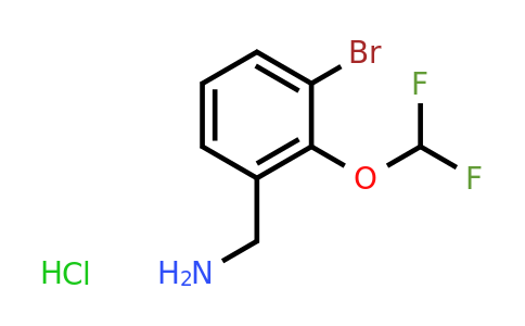 CAS 1432681-22-5 | [3-bromo-2-(difluoromethoxy)phenyl]methanamine hydrochloride