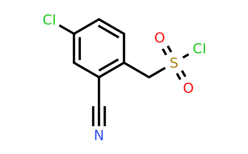 CAS 1432681-23-6 | (4-chloro-2-cyanophenyl)methanesulfonyl chloride