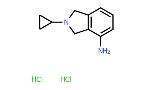 CAS 1432681-28-1 | 2-cyclopropyl-2,3-dihydro-1H-isoindol-4-amine dihydrochloride