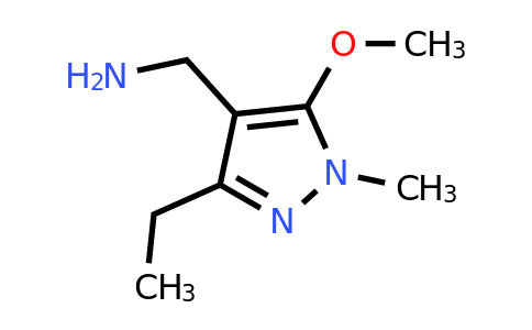CAS 1432681-34-9 | (3-ethyl-5-methoxy-1-methyl-1H-pyrazol-4-yl)methanamine
