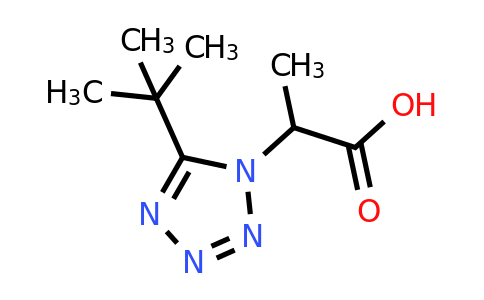 CAS 1432681-43-0 | 2-(5-tert-butyl-1H-1,2,3,4-tetrazol-1-yl)propanoic acid