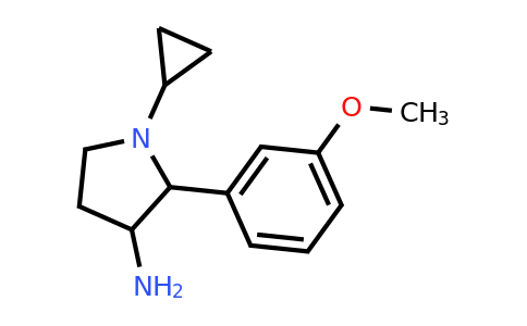 CAS 1432681-45-2 | 1-cyclopropyl-2-(3-methoxyphenyl)pyrrolidin-3-amine