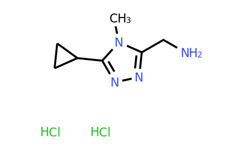 CAS 1432681-51-0 | (5-cyclopropyl-4-methyl-4H-1,2,4-triazol-3-yl)methanamine dihydrochloride