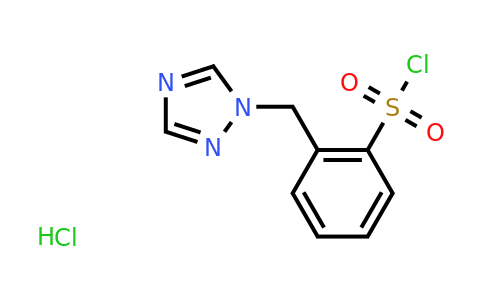 CAS 1432681-63-4 | 2-[(1H-1,2,4-triazol-1-yl)methyl]benzene-1-sulfonyl chloride hydrochloride