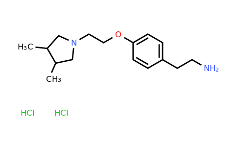 CAS 1432681-65-6 | 2-{4-[2-(3,4-dimethylpyrrolidin-1-yl)ethoxy]phenyl}ethan-1-amine dihydrochloride
