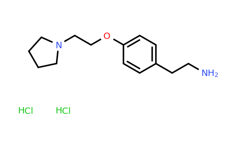 CAS 1432681-77-0 | 2-{4-[2-(pyrrolidin-1-yl)ethoxy]phenyl}ethan-1-amine dihydrochloride
