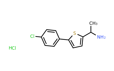 CAS 1432681-86-1 | 1-[5-(4-chlorophenyl)thiophen-2-yl]ethan-1-amine hydrochloride