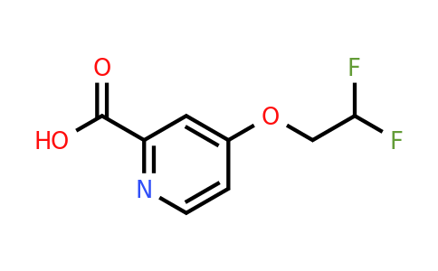 CAS 1432681-88-3 | 4-(2,2-difluoroethoxy)pyridine-2-carboxylic acid